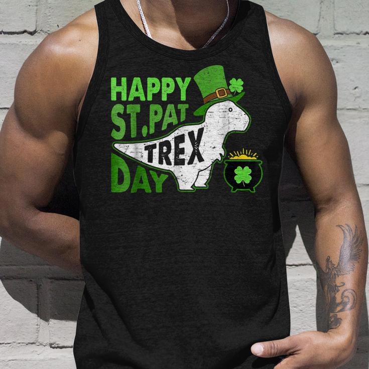 Happy St PatRex Day T Dinosaur St Patricks Day Unisex Tank Top Gifts for Him
