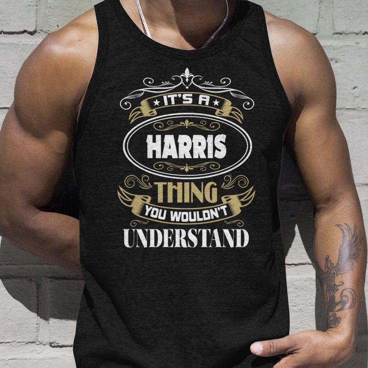 Harris Thing You Wouldnt Understand Family Name Unisex Tank Top Gifts for Him