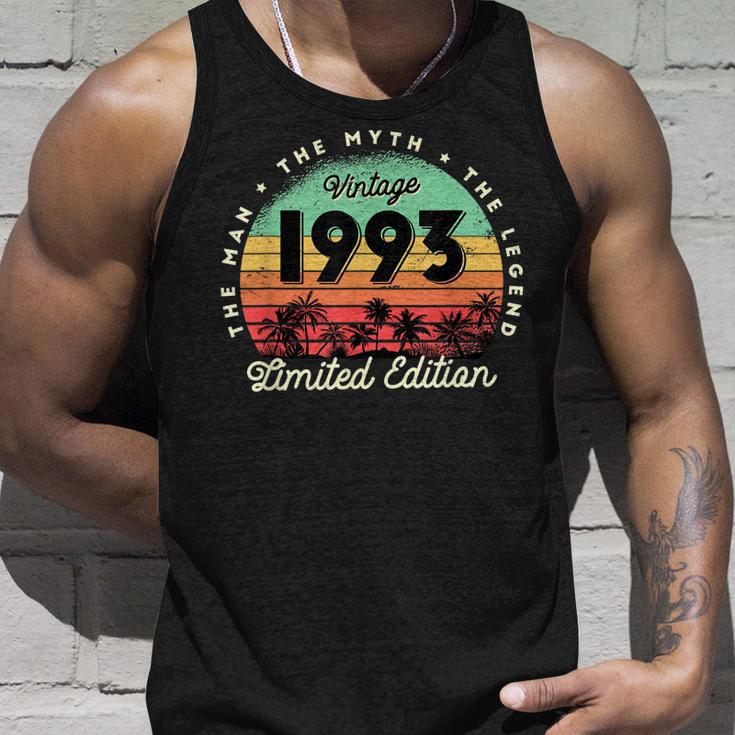 Herren 1993 Man Myth Legend 30 Jahre 30 Geburtstag Geschenk Tank Top Geschenke für Ihn