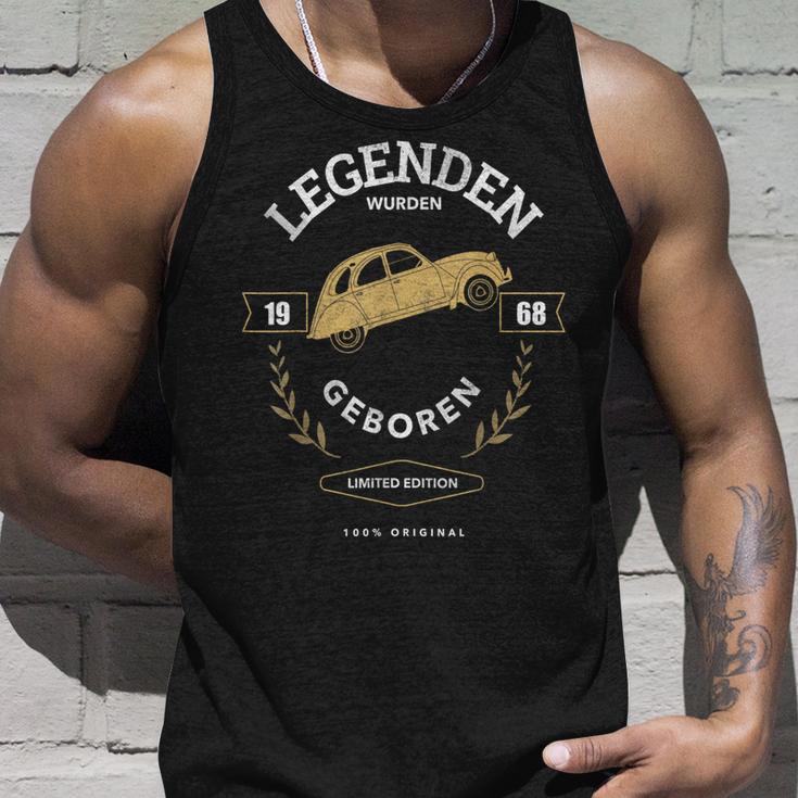 Herren 55 Geburtstag Mann Geschenk Opa 2Cv Oldtimer 55 Jahre Tank Top Geschenke für Ihn