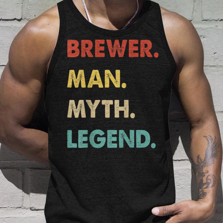 Herren Bierbrauer Mann Mythos Legende Tank Top Geschenke für Ihn