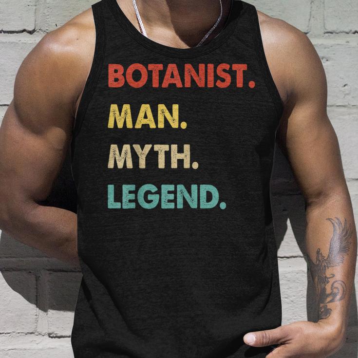 Herren Botaniker Mann Mythos Legende Tank Top Geschenke für Ihn