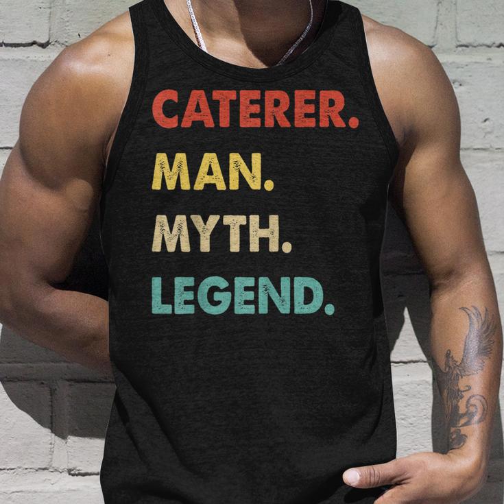 Herren Caterer Mann Mythos Legende Tank Top Geschenke für Ihn