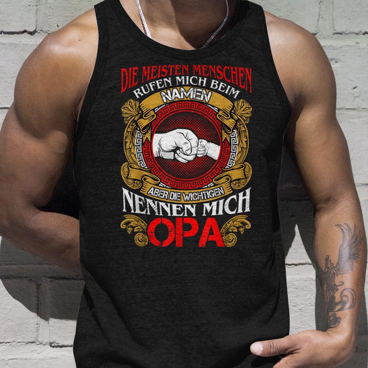 Herren Die Wichtigen Nennen Mich Opa Tank Top Geschenke für Ihn