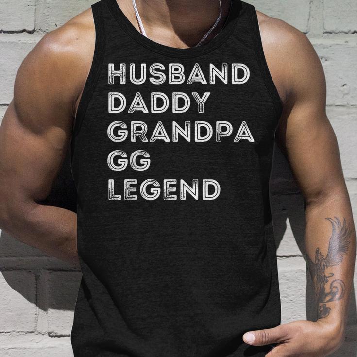 Herren Ehemann Papa Opa Gg Legend Vatertag Tank Top Geschenke für Ihn