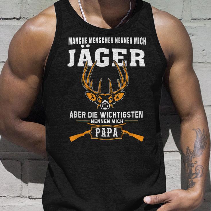 Herren Jäger Vater Jagd I Jagen Hobby Papa Geschenk Tank Top Geschenke für Ihn