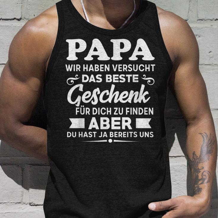 Herren Papa Wir Haben Versucht Das Beste Geschenk Tank Top Geschenke für Ihn