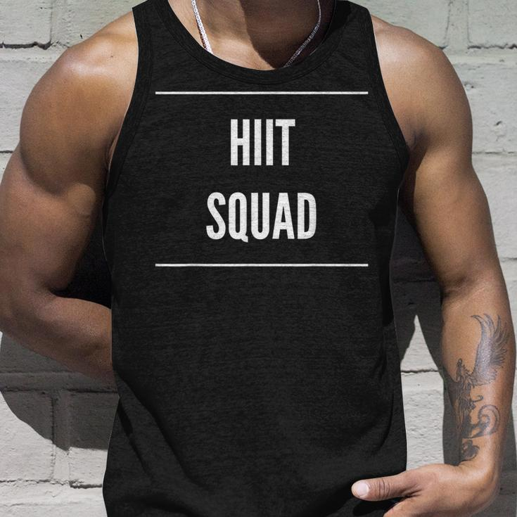 Hiit Squad Novelty Gym Workout Gift Unisex Tank Top Gifts for Him