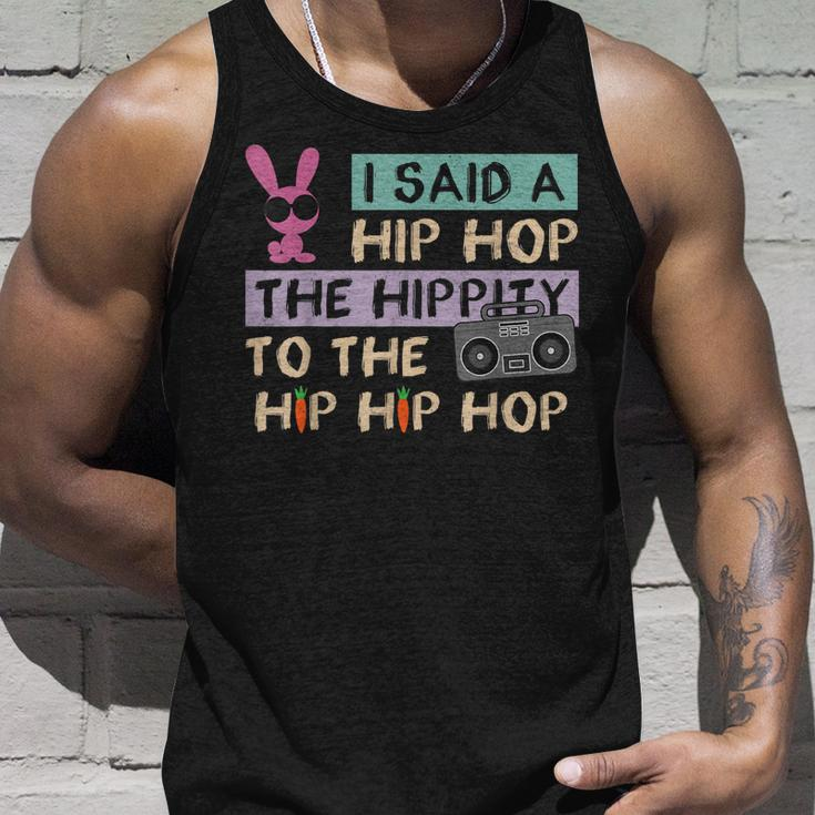 I Said A Hip Hop The Hippity To The Hip Hip Hop Happy Easter Tank Top Gifts for Him