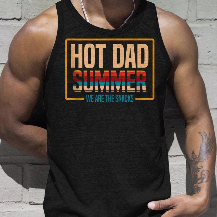 Hot Dad Summer We Are The Snacks Retro Vintage Unisex Tank Top Gifts for Him