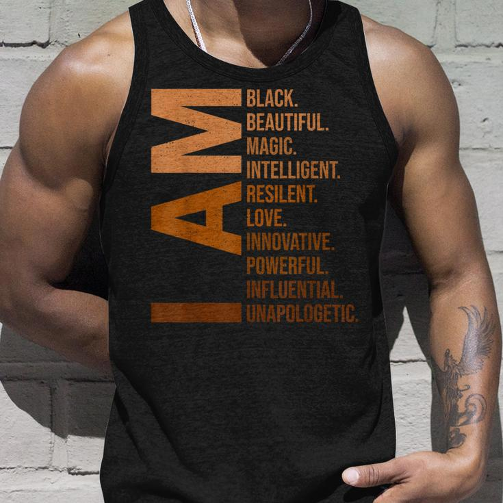I Am Black Woman Black History Month Educated Black Girl V14 Unisex Tank Top Gifts for Him