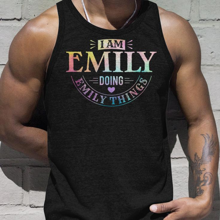 I Am Emily Doing Emily Things - Humorous Quotes Unisex Tank Top Gifts for Him