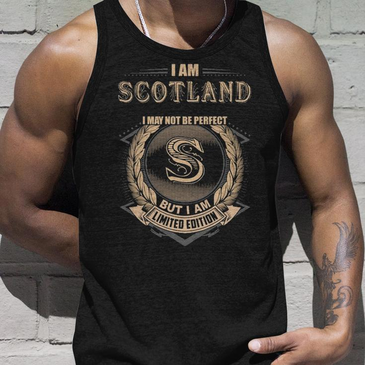 I Am Scotland I May Not Be Perfect But I Am Limited Edition Shirt Unisex Tank Top Gifts for Him