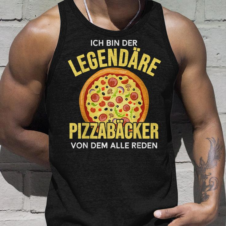 Ich Bin Der Legendäre Pizzabäcker Weltbester Pizzabäcker Tank Top Geschenke für Ihn