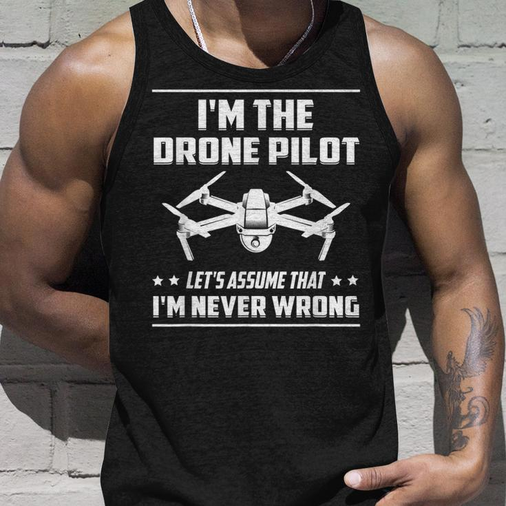 Ich Bin Die Drone Pilot Nehmen Wir An Drone Tank Top Geschenke für Ihn