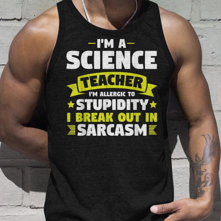 Ich Bin Ein Lehrer Für Wissenschaft Lehre V2 Tank Top Geschenke für Ihn