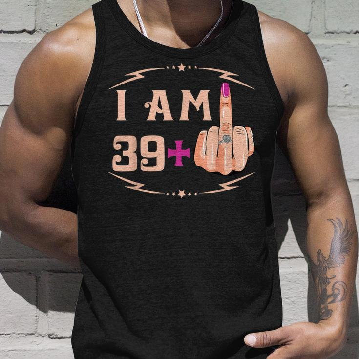 Im 39 Plus 1 Funny 40Th Birthday Gift Unisex Tank Top Gifts for Him