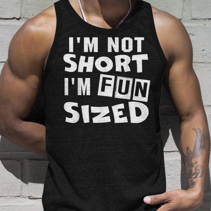 Im Not Short Im Fun Sized Funny Sayings Unisex Tank Top Gifts for Him