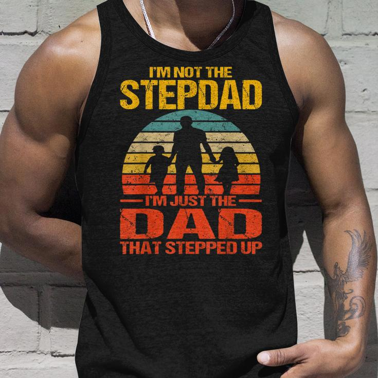 Im Not The Stepdad Im The Just Dad That Stepped Up Vintage Unisex Tank Top Gifts for Him