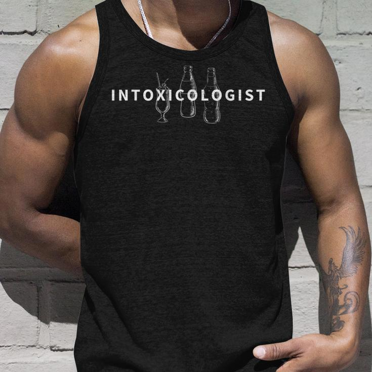 Intoxicologist - Funny Bartender Gift Unisex Tank Top Gifts for Him