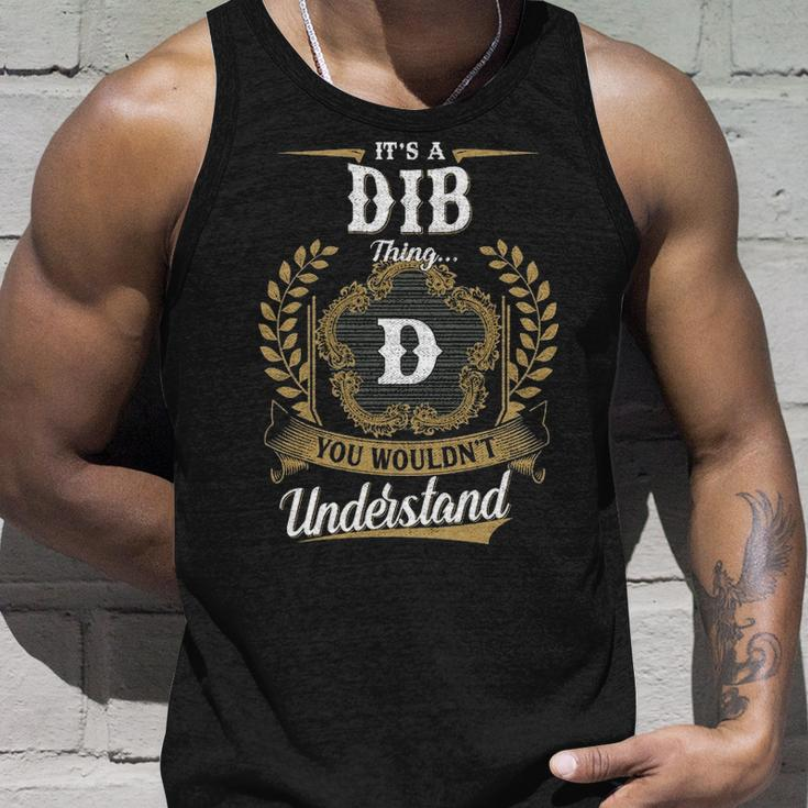 Its A Dib Thing You Wouldnt Understand Shirt Dib Family Crest Coat Of Arm Unisex Tank Top Gifts for Him
