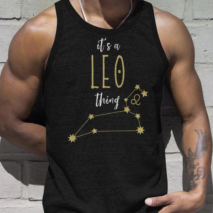 Its A Leo Thing | Zodiac Sign Leo Horoscope Lion Astrology Unisex Tank Top Gifts for Him
