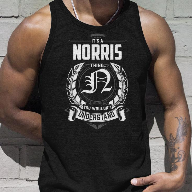 Its A Norris Thing You Wouldnt Understand Personalized Last Name Gift For Norris Unisex Tank Top Gifts for Him