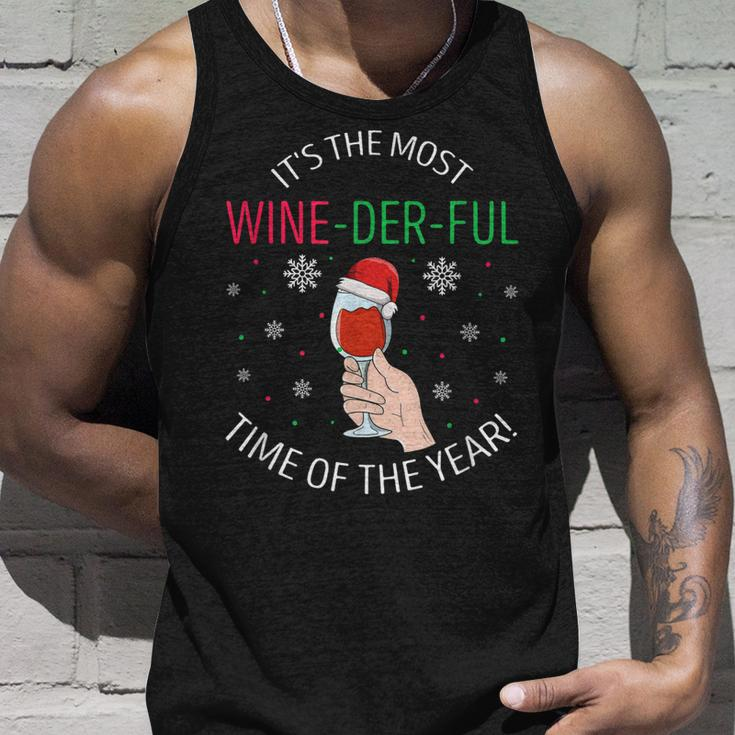Its The Most Wine-Der-Ful Time Of The Year Lustiges Geschenk Tank Top Geschenke für Ihn