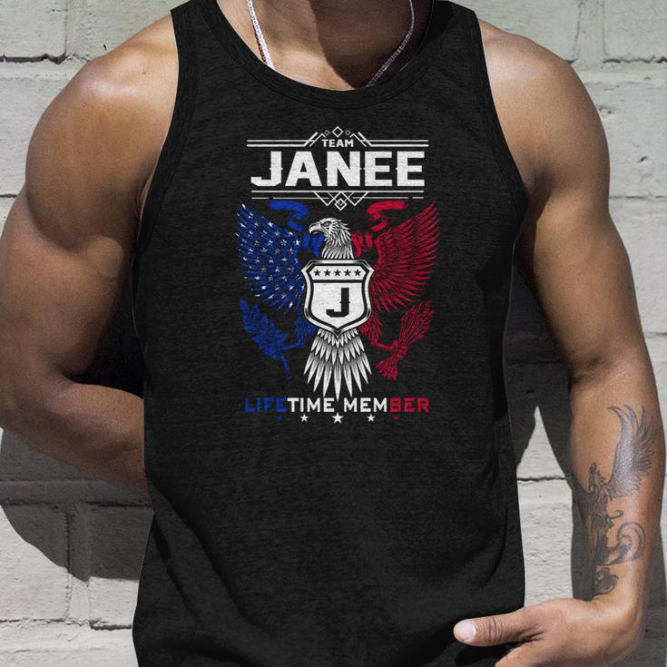 Janee Name - Janee Eagle Lifetime Member G Unisex Tank Top Gifts for Him