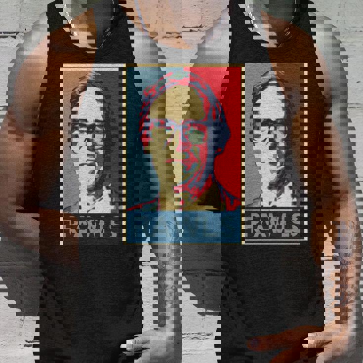 John Rawls Hpoe Graphic Unisex Tank Top Gifts for Him