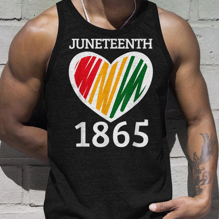 Junenth 1865 African American Freedom Day Unisex Tank Top Gifts for Him