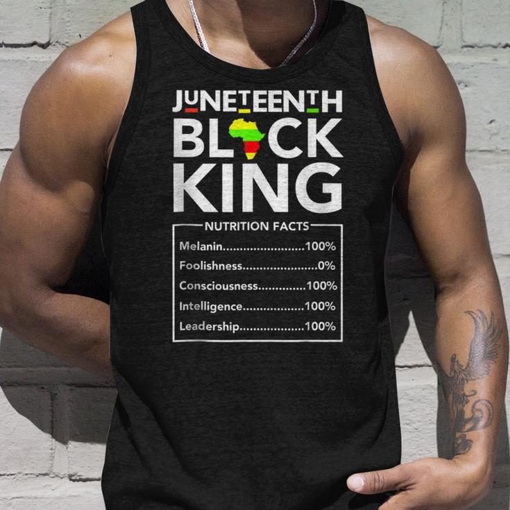 Junenth Black King Melanin Dad Fathers Day Men Father Fun Unisex Tank Top Gifts for Him