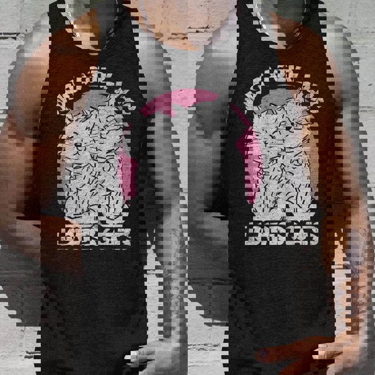 Just A Girl Who Loves Cats Cute Cat For Women Girls Unisex Tank Top Gifts for Him Just A Girl Who Loves Cats Cute Cat For Women Girls Unisex Tank Top Gifts for Him