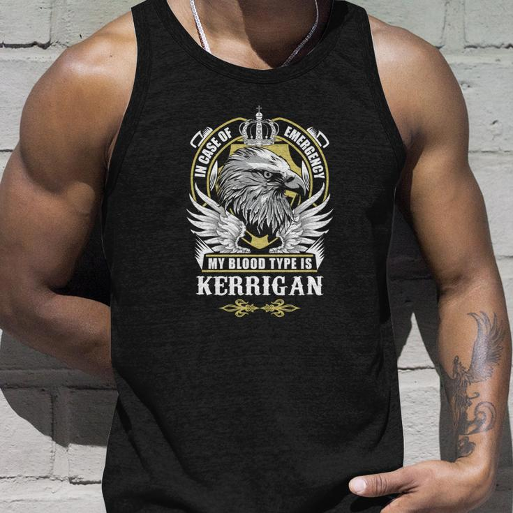 Kerrigan Name- In Case Of Emergency My Bl Unisex Tank Top Gifts for Him