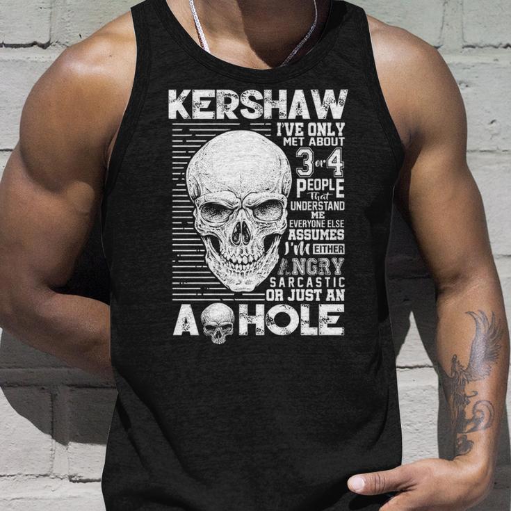 Kershaw Name Gift Kershaw Ively Met About 3 Or 4 People Unisex Tank Top Gifts for Him