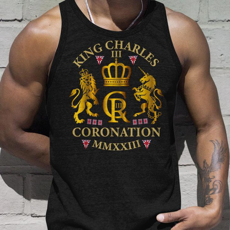 King Charles Iii British Monarch Royal Coronation May 2023 Unisex Tank Top Gifts for Him