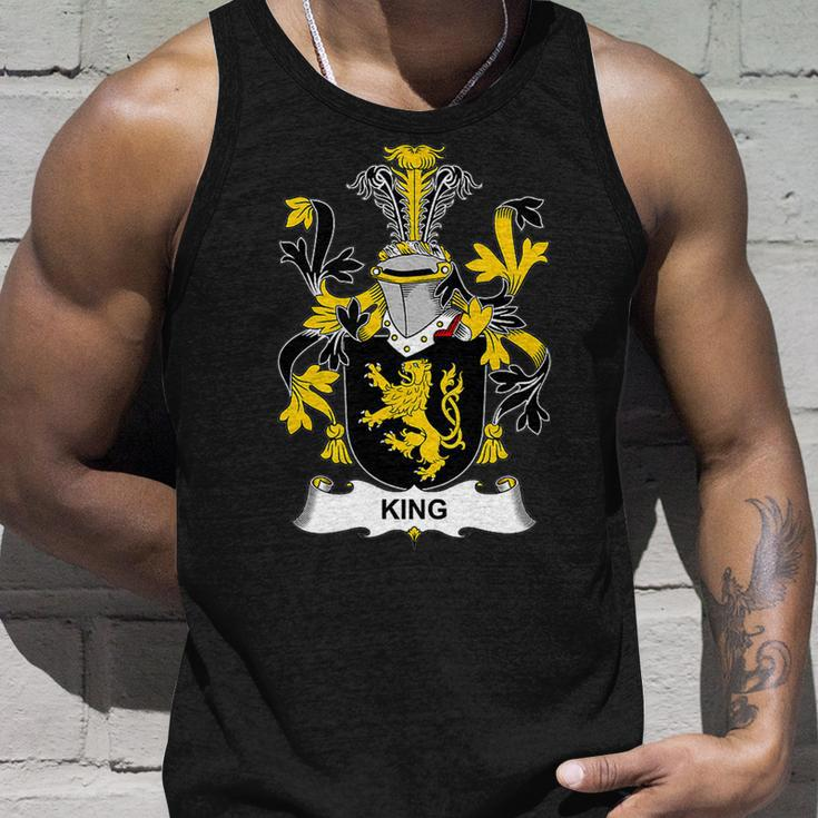 King Coat Of Arms Family Crest Unisex Tank Top Gifts for Him