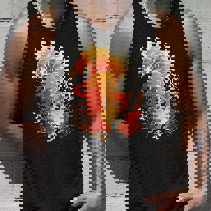 Kitsune Fox Animal Cute Japanese Anime Kawaii Fox Unisex Tank Top Gifts for Him Kitsune Fox Animal Cute Japanese Anime Kawaii Fox Unisex Tank Top Gifts for Him