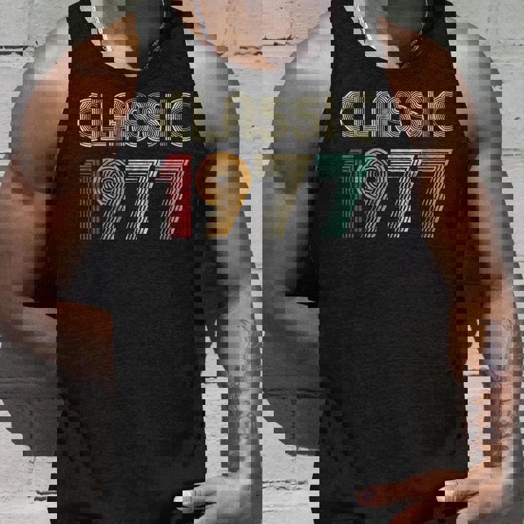 Klassisch 1977 Vintage 46 Geburtstag Geschenk Classic Tank Top Geschenke für Ihn
