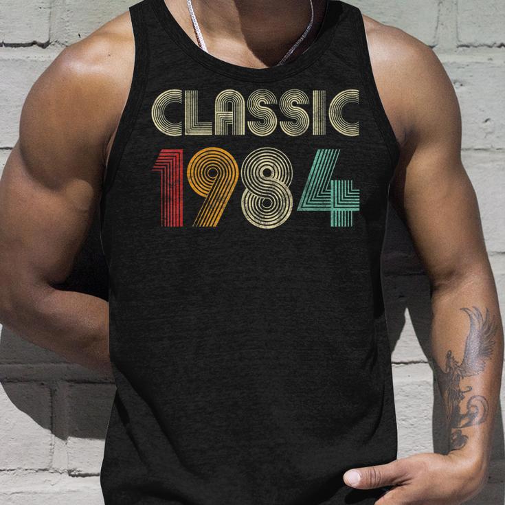 Klassisch 1984 Vintage 39 Geburtstag Geschenk Classic Tank Top Geschenke für Ihn