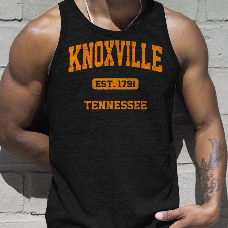 Knoxville Tennessee Tn Vintage State Athletic Style Unisex Tank Top Gifts for Him