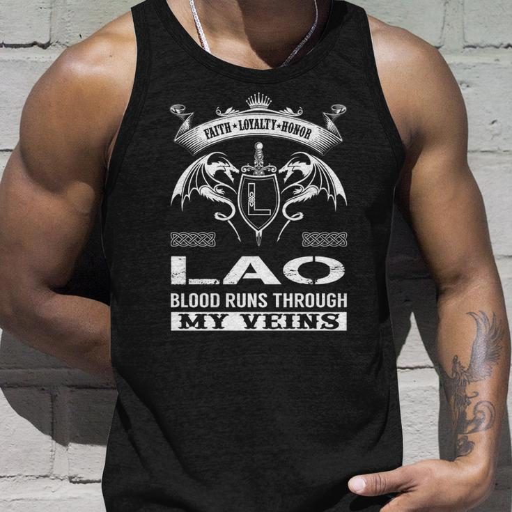 Lao Blood Runs Through My Veins V2 Unisex Tank Top Gifts for Him