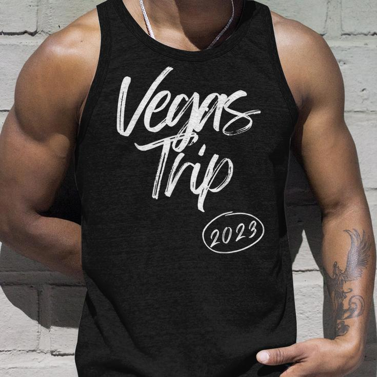 Las Vegas Trip 2023 Funny Family Reunion Matching Cousin Unisex Tank Top Gifts for Him