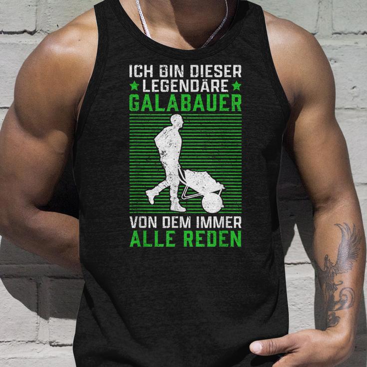 Legendärer Galabauer Landschaftsgärtner Galabau Tank Top Geschenke für Ihn