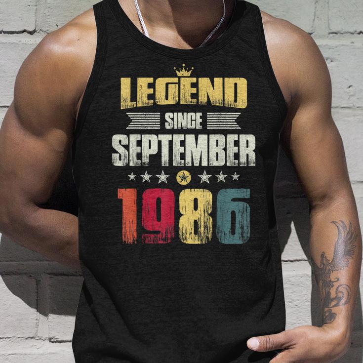 Legende Seit 1986 Unisex TankTop zum 33. Geburtstag für Männer und Frauen Geschenke für Ihn