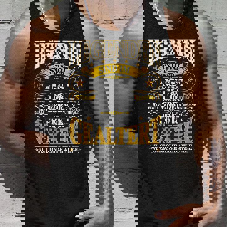Legenden Sind Im August 1968 Geboren 55 Geburtstag Lustig Tank Top Geschenke für Ihn