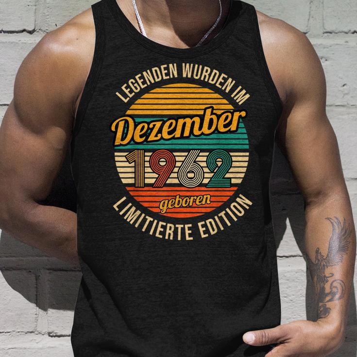 Legenden Sind Im Dezember 1962 Geboren 60Geburtstag Mann Tank Top Geschenke für Ihn