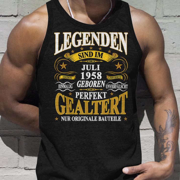 Legenden Sind Im Juli 1958 Geboren 65 Geburtstag Lustig V3 Tank Top Geschenke für Ihn