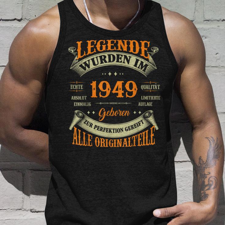 Legenden Wurden Im 1949 Geboren 74 Geburtstag 74 Jahre Tank Top Geschenke für Ihn