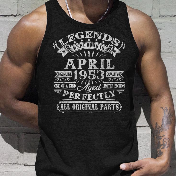 Legenden Wurden Im April 1953 Geschenk 70 Geburtstag Mann V4 Tank Top Geschenke für Ihn